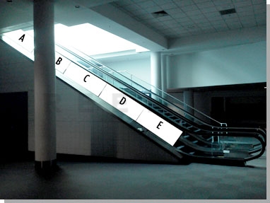 Escalator Cling B-E1