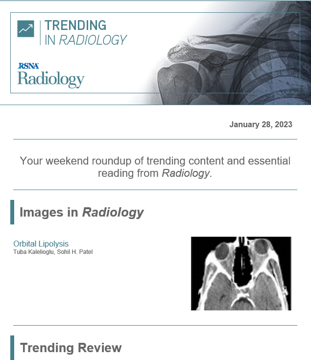 Digital eTOC Banners - Radiology Weekender