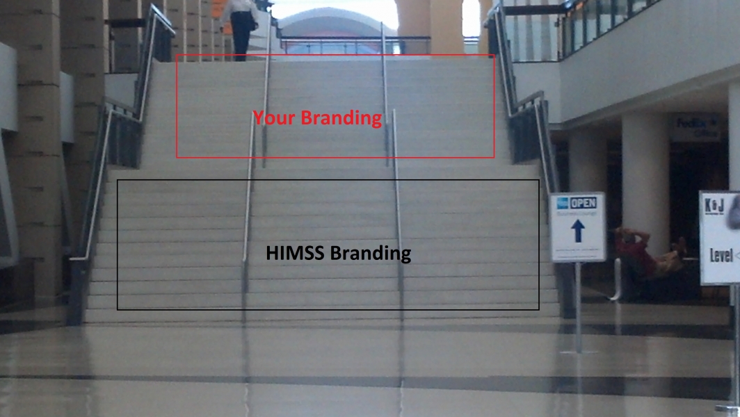 South Building Concourse Stair Decals