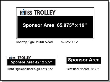 Trolley Sign Package 3 (North and South Halls)-Wolters Kluwer Health