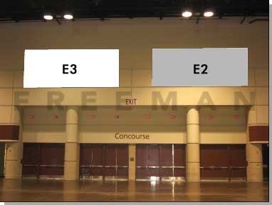 Exhibit Hall Banner E3