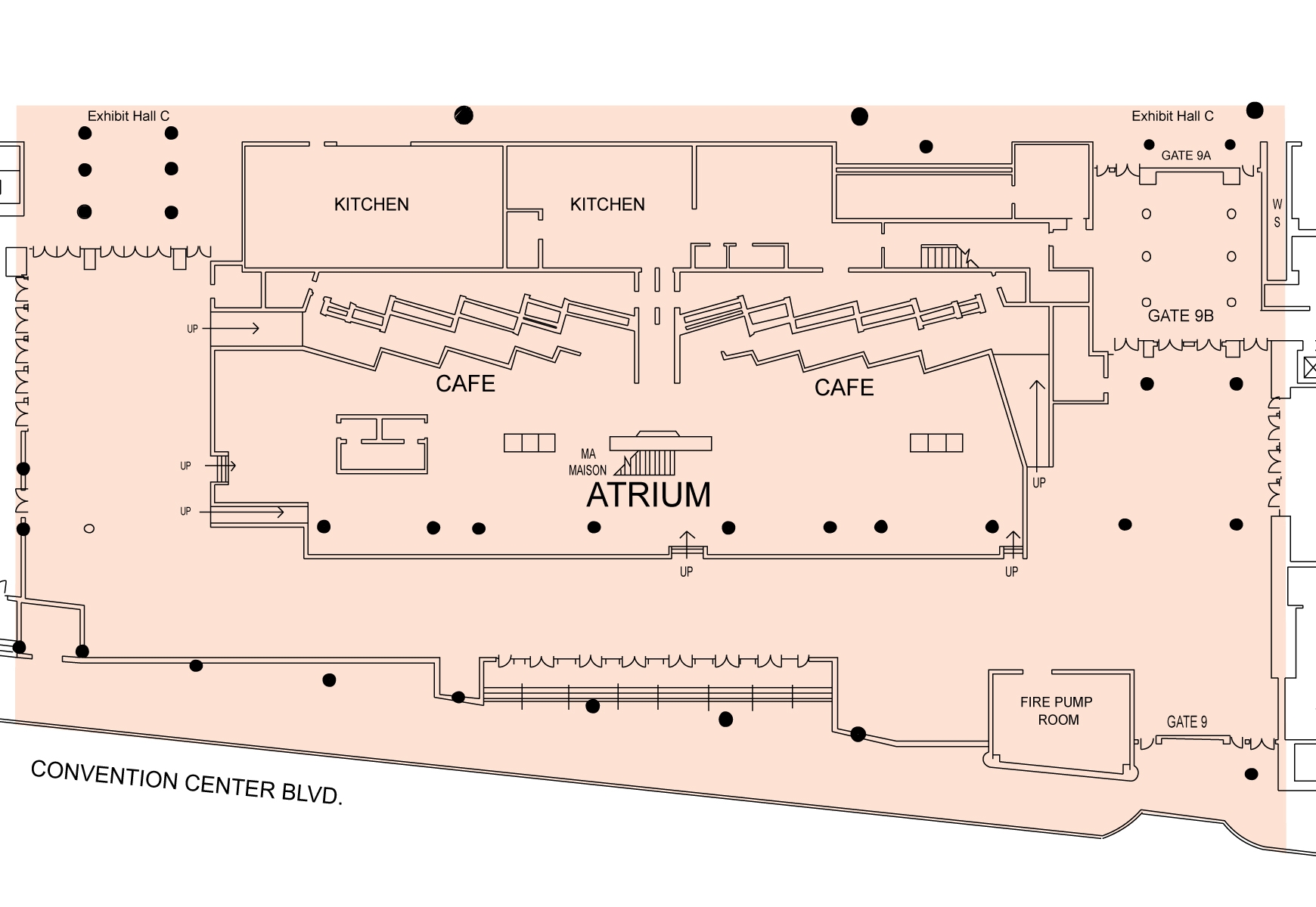 New Orleans Convention Center Floor Plan