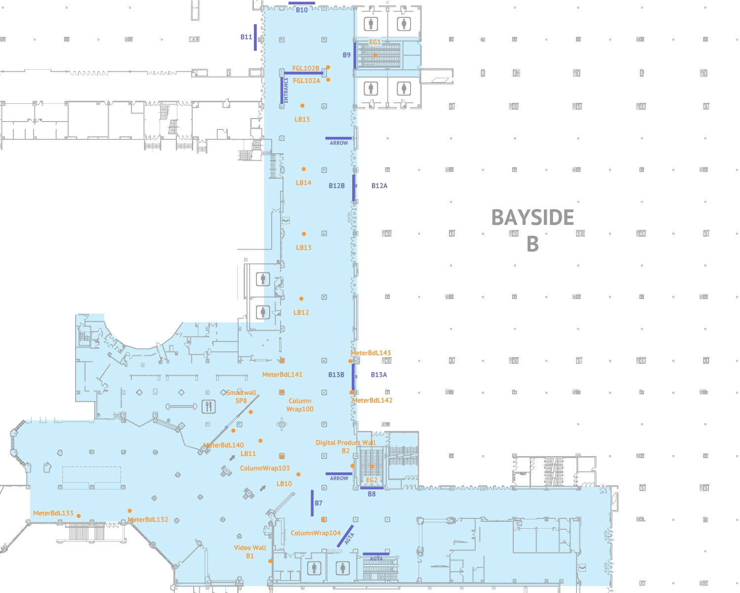 Floor Plan Mandalay Bay Convention Center Map