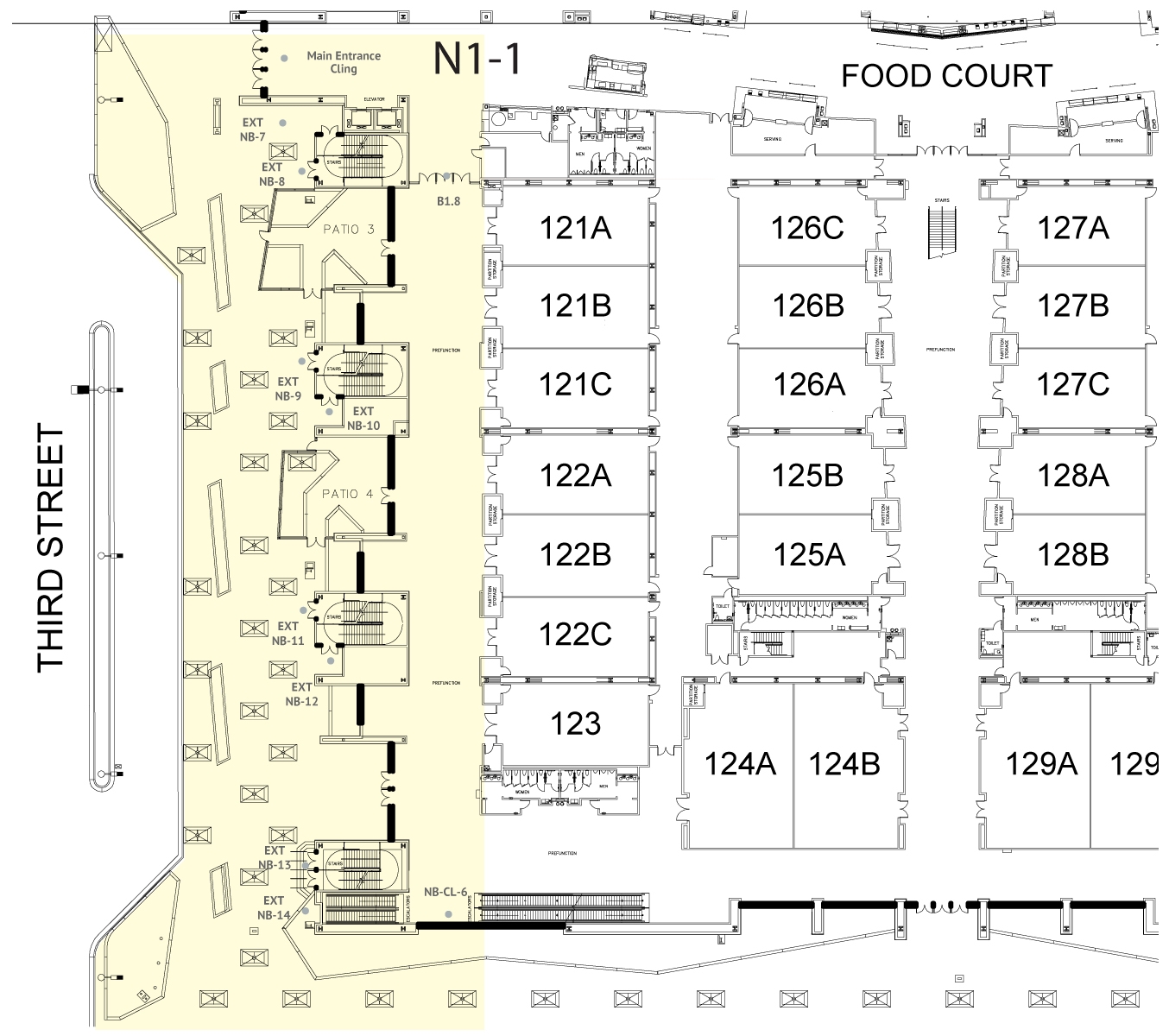 Phoenix Convention Center Map Envision | Phoenix Convention Center, 100 Level , Section 9 Floorplan