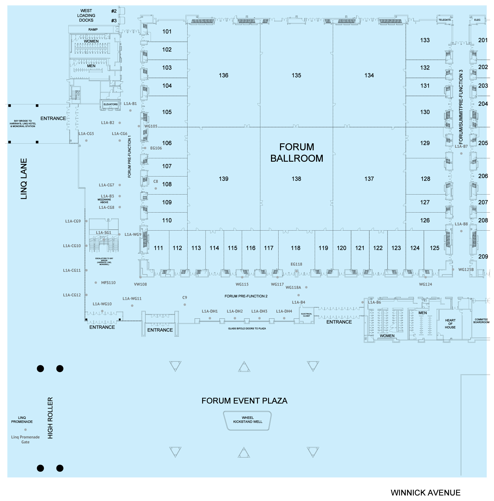 Caesars Forum Section L1A