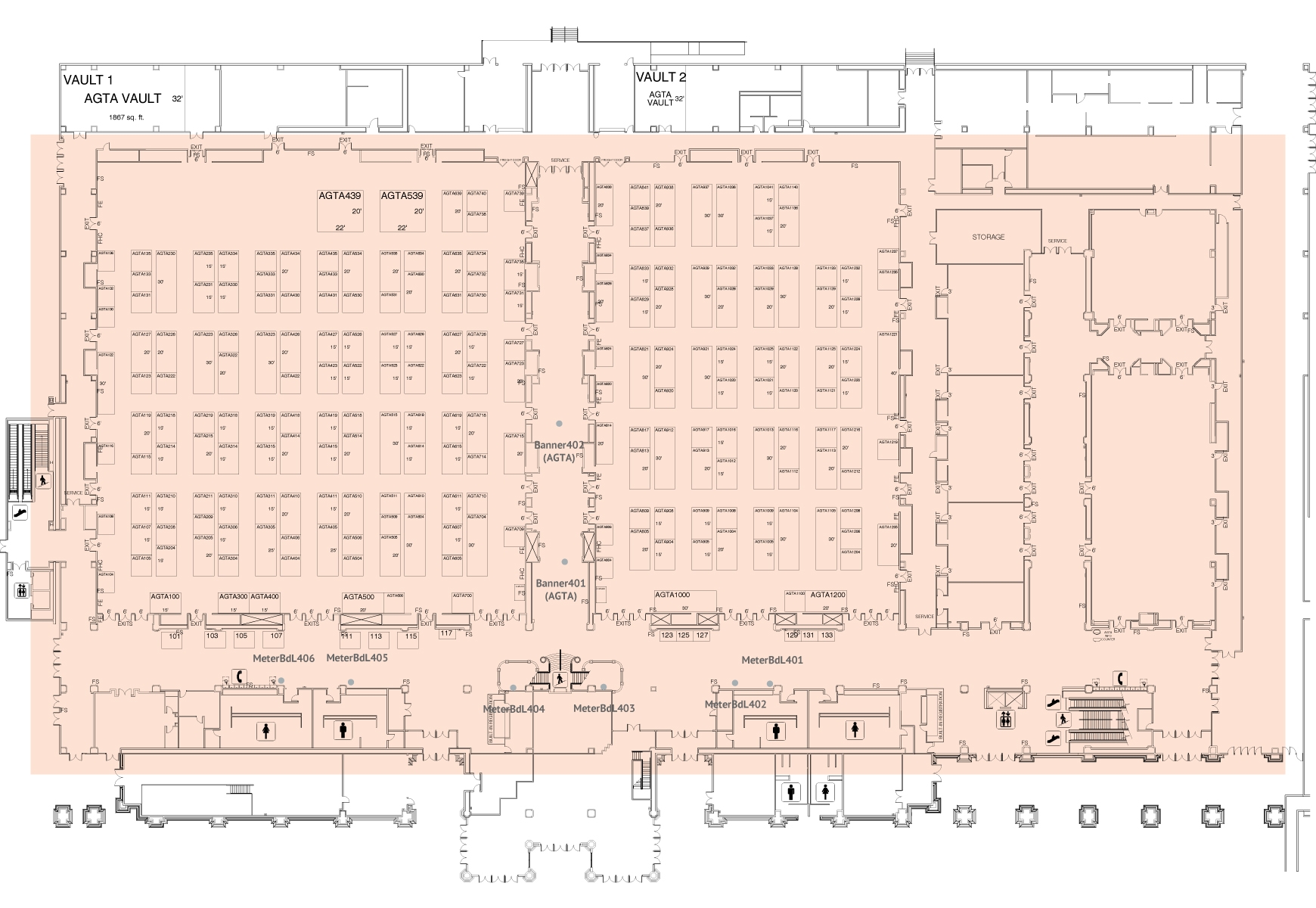 Mandalay Bay Convention Center floor plan